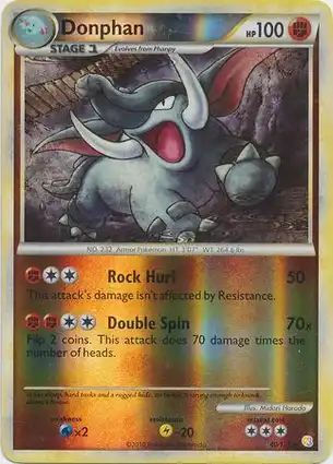 Donphan 40/123 HeartGold & SoulSilver