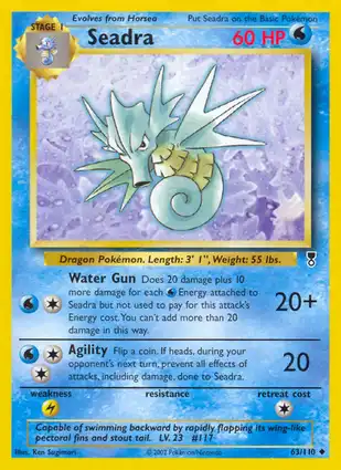 Seadra 63/110 Legendary Collection