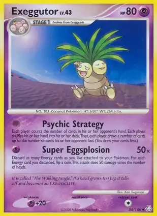 Exeggutor 54/146 Legends Awakened