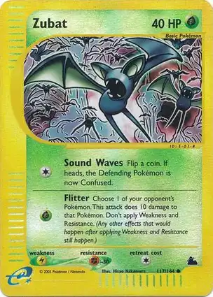 Zubat 117/144 Skyridge