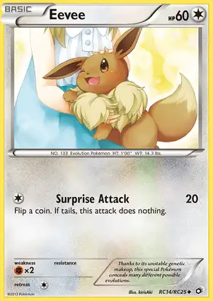 Eevee RC14/RC25 Legendary Treasures