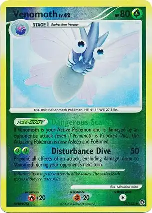 Venomoth 73/132 Secret Wonders