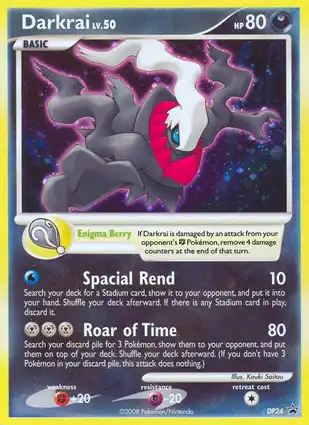 Darkrai DP24 Diamond & Pearl Promos