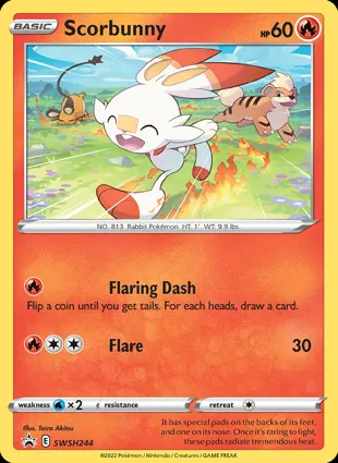 Scorbunny SWSH244 Sword & Shield Promos