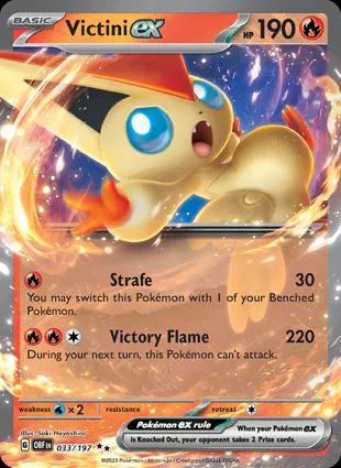 Victini ex 033/197 Obsidian Flames