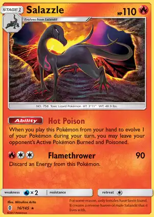 Salazzle 16/145 Guardians Rising