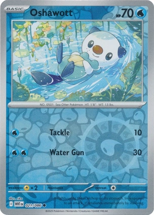 Oshawott 021/086 White Flare
