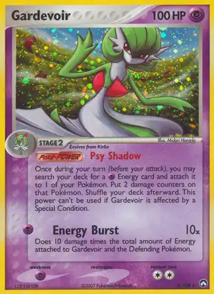 Gardevoir 9/108 EX Power Keepers