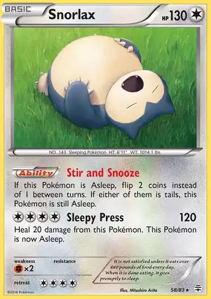 Snorlax 58/83 Generations