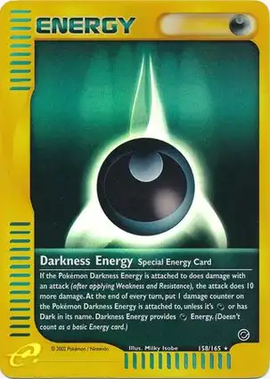 Darkness Energy 158/165 Expedition Base Set