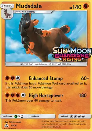 Mudsdale SM20 Sun & Moon Promos
