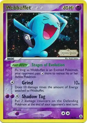 Wobbuffet 28/92 EX Legend Maker