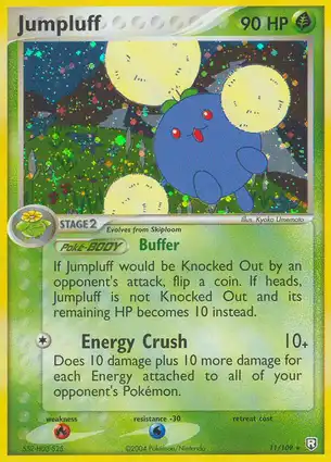 Jumpluff 11/109 EX Team Rocket Returns