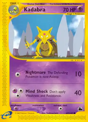 Kadabra 69/144 Skyridge