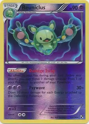 Reuniclus 57/114 Black & White