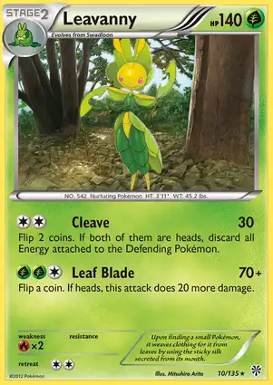 Leavanny 10/135 Plasma Storm