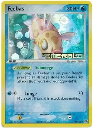 Feebas 49/106 EX Emerald
