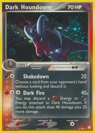 Dark Houndoom 5/109 EX Team Rocket Returns