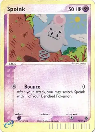 Spoink 73/97 EX Dragon