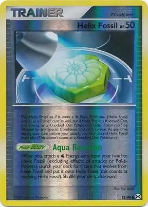 Helix Fossil 93/99 Arceus