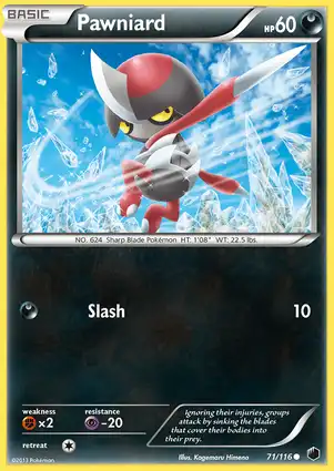 Pawniard 71/116 Plasma Freeze