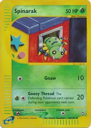 Spinarak 62/147 Aquapolis