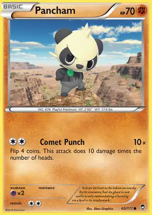 Pancham 60/111 Furious Fists