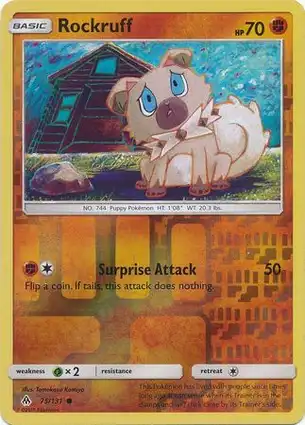Rockruff 75/131 Forbidden Light