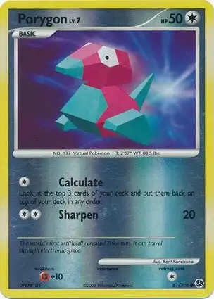 Porygon 81/106 Great Encounters