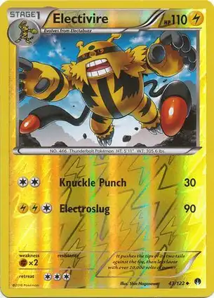 Electivire 43/122 BREAKpoint