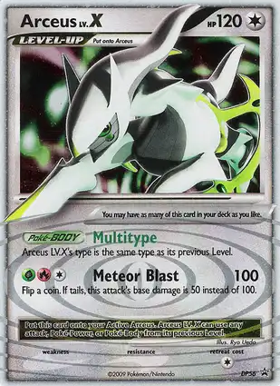 Arceus LV.X DP56 Diamond & Pearl Promos