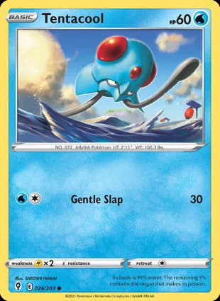 Tentacool 026/203 Evolving Skies