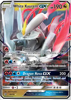 White Kyurem-GX 48/70 Dragon Majesty