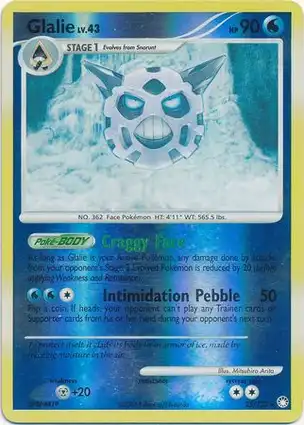 Glalie 25/123 Mysterious Treasures