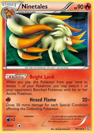 Ninetales 19/124 Dragons Exalted