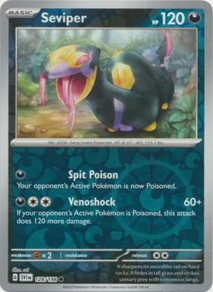 Seviper 128/198 Scarlet & Violet