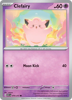 Clefairy 074/217 Ascended Heroes