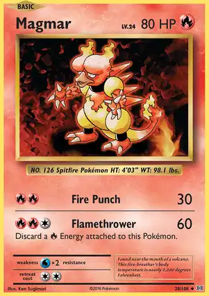 Magmar 20/108 Evolutions