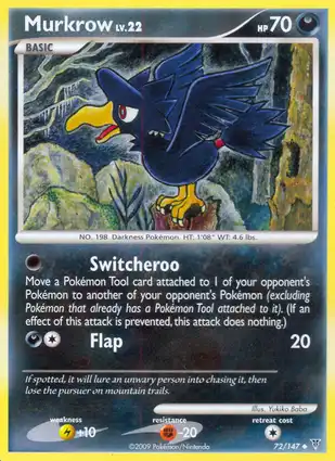 Murkrow 72/147 Supreme Victors