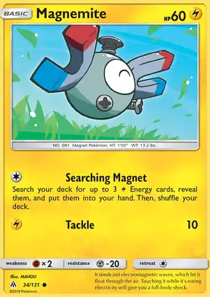 Magnemite 34/131 Forbidden Light