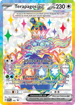 Terapagos ex 165 Scarlet & Violet Promos