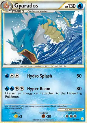 Gyarados 4/123 HeartGold & SoulSilver