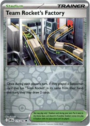 Team Rocket's Factory 173/182 Destined Rivals