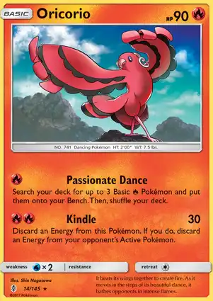 Oricorio 14/145 Guardians Rising