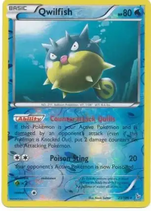 Qwilfish 21/106 Flashfire