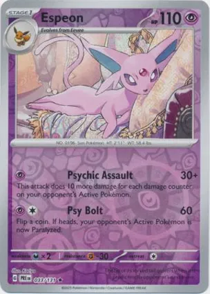 Espeon 033/131 Prismatic Evolutions