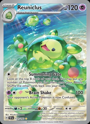 Reuniclus 171/162 Temporal Forces