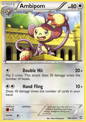 Ambipom 100/124 Dragons Exalted