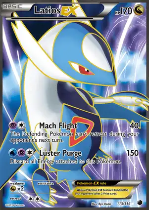 Latios-EX 113/116 Plasma Freeze