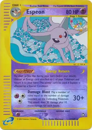 Espeon 11/147 Aquapolis